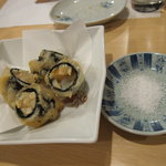 ふく田 - 磯辺揚げ・塩でいただきます