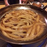 まさか - 〆のうどん！