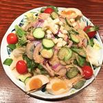 奈良田 - 生野菜サラダ