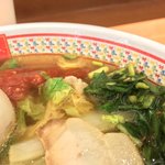 どうとんぼり神座 - ニラと豆板醤は欠かせない