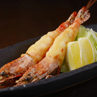 Deep-fried wild shrimp is a Shin-Nagoya specialty♪