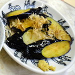 一平 - なす焼き（実際は揚げなす）