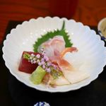 割烹いけだ - お刺身盛り合わせ