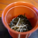 割烹いけだ - もずく酢