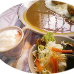 マナビアン - お昼のサラダセット