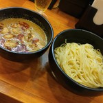 ラーメン哲史 - 芝麻辣つけ麺・若鶏つくね増し