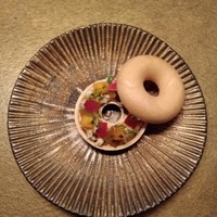 六雁 - 前菜　柿と紅玉の白和え最中
