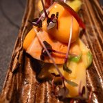 龍吟 - スペシャリテ 北海道産　極上あん肝のヌタ和え