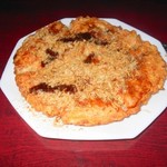 お食事 文 - バラ肉お好み焼