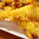 きんちゃく家 - 穴子天ぷら