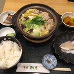 食堂 松月 - 二ギス団子鍋定食
      ２０１７年１０月３１日実食