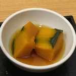 食堂 松月 - 小鉢 南瓜煮物