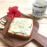 海小屋 シェイブアイス & カフェ - 海小屋トースト