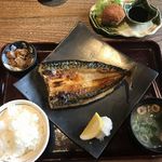 かこみ - 焼トロサバ定食980円＆野沢菜コロッケ180円