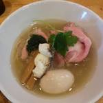 寿製麺よしかわ - 特製芳醇真鯛そば。