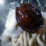 パティスリ・ル・スィエル - モンブラン（アップ）