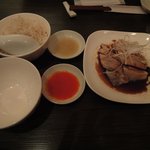 宏亜楼 - 海南鶏飯 (海南チキン＋チキンライス)