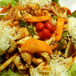 Squid or octopus/pokaso noodles
