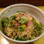 宝寿司分店 - マグロの中落ちとネギは～