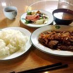 パイオニア牧場 - ビーフ生姜焼きランチ！