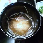 横浜うかい亭 - お味噌汁
