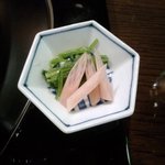 横浜うかい亭 - 漬物