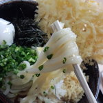 手打うどん くうかい - この美しい麺ともしばらくはお別れか･･･有難うくうかい。美味しいうどんを有難う！