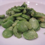 レンゲ - そら豆の炒めもの