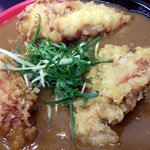 極楽うどん TKU - 鶏天カレーうどん （￥910） ('11.3）