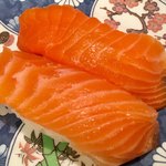 廻鮮寿司 塩釜港 - 「サーモン」も美味しいっ！
