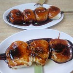 飯玉屋 - 料理写真:通常のやきまんじゅうと餡子入りやきまんじゅう