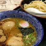 三竹寿 - 味玉濃厚豚骨魚介つけ麺