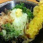 はんなりや - いか天おろしぶっかけうどん