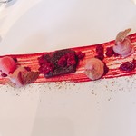 レストラン マノワ - すももとヴァローナチョコ