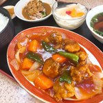 中国料理 仲村渠 - 酢豚セット
