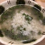 うを徳 - 花山椒３ 雑炊