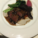 マッシュルーム - 仙台和牛シャクシのロースト 香茸ソース
