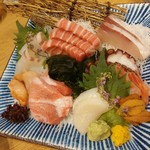 天茶屋 七蔵 - 刺身盛合せ