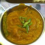 インディラ - 2011-04-25　ターリーランチの野菜カレー