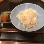Oryouritetsuya - 会席コース料理。土鍋炊き鯛ご飯