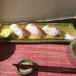 播州地酒 ひの - のどぐろ炙り寿司