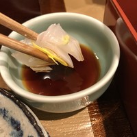 なにわ食彩　しずく - イカと菊