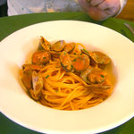Trattoria Bocca Buona - うにとアサリのスパゲティ