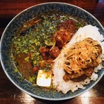 カレーノトリコ - あいがけカレー（1,200円）