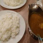 ナイルレストラン - マトンカレー(税込1200円)