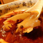 中国大明火鍋城 - タケノコの食感がいい