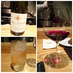 やまぐち - ◆赤ワインとジンジャーエール。
