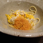 やまぐち - ＊こんな感じでかけました。このあと「カラスミ」を追加しましたけれどね。(^^;)