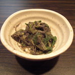 松もと - 田芹の胡麻和え。