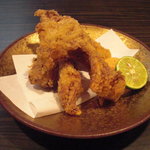 松もと - 河豚唐揚げ。